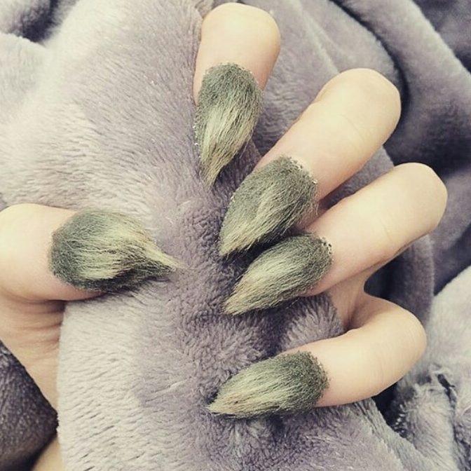 Furry Nail Art